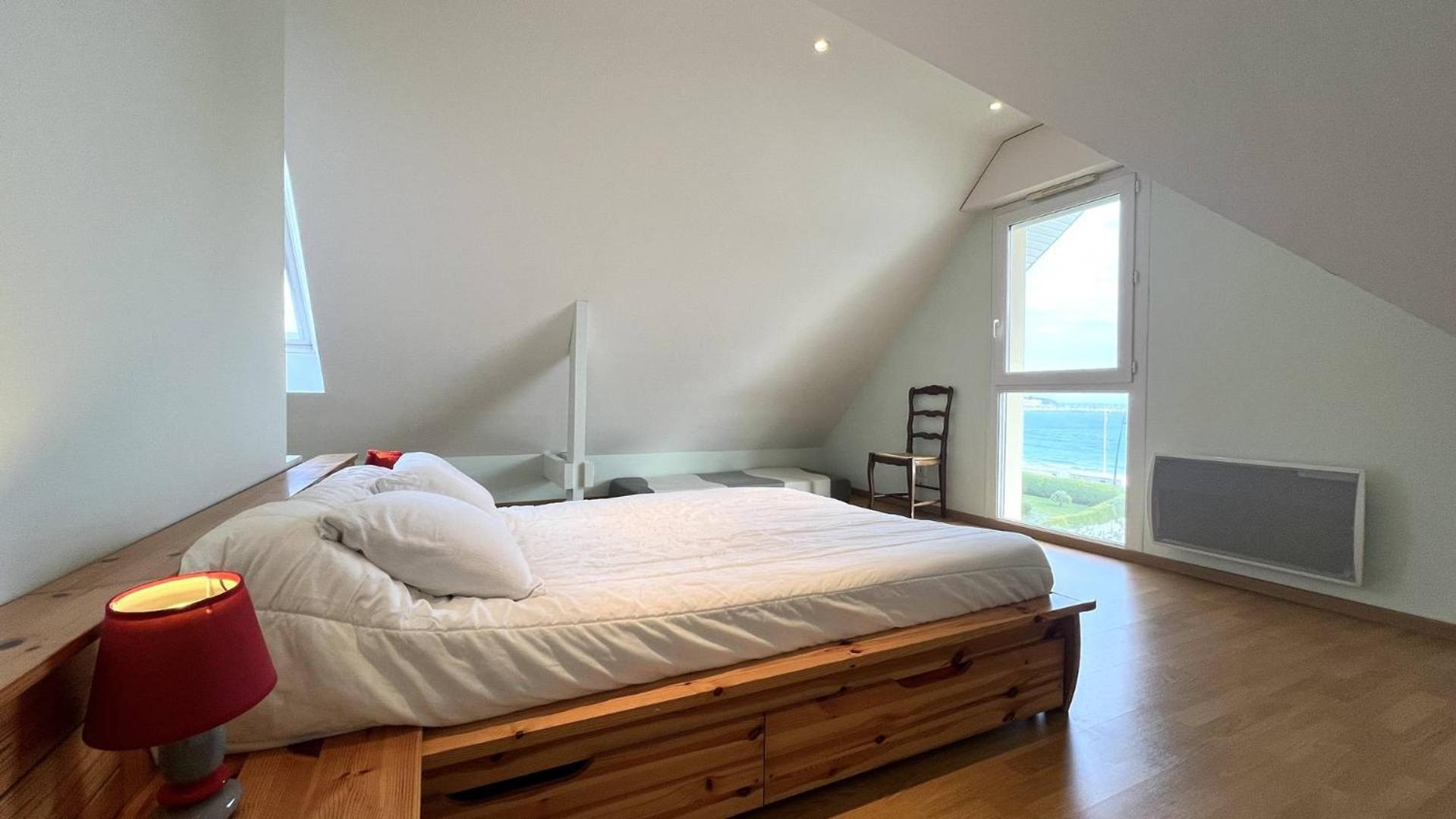 390 Appartement 3 Chambres Avec Vue Sur La Grande Plage De Saint-Cast La Garde  Zewnętrze zdjęcie
